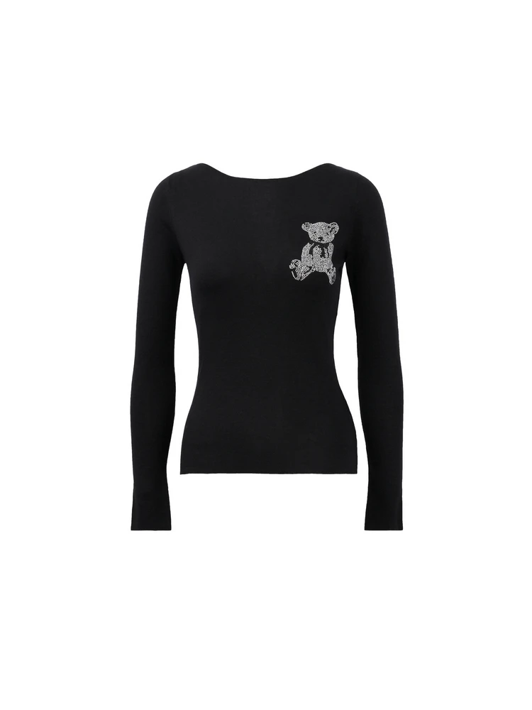 TCH Fashion Brand Versitile Warm Slim fit Long sleeve Knit T72a09e600