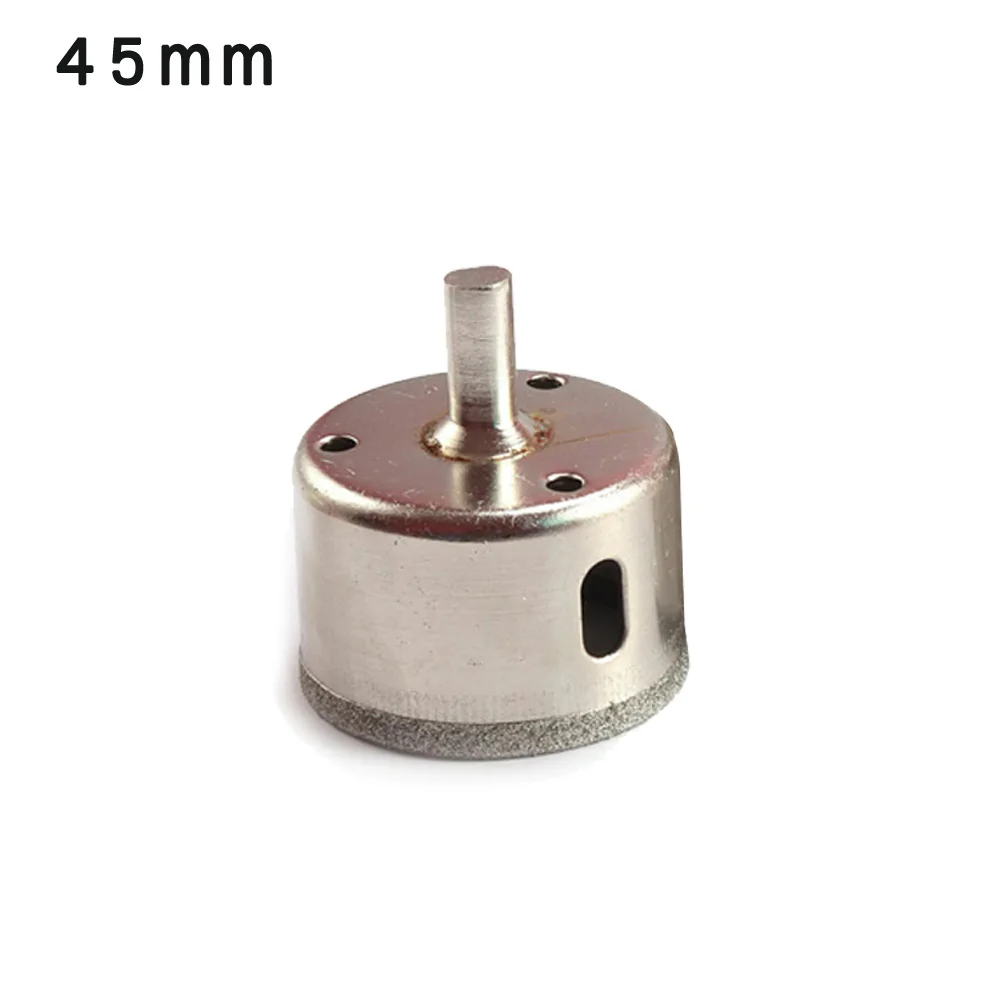 

Diamond Hole Saw Drill Bit Set Glass Ceramic Tile Saw Cutting Tool 4Pcs 45-60mm