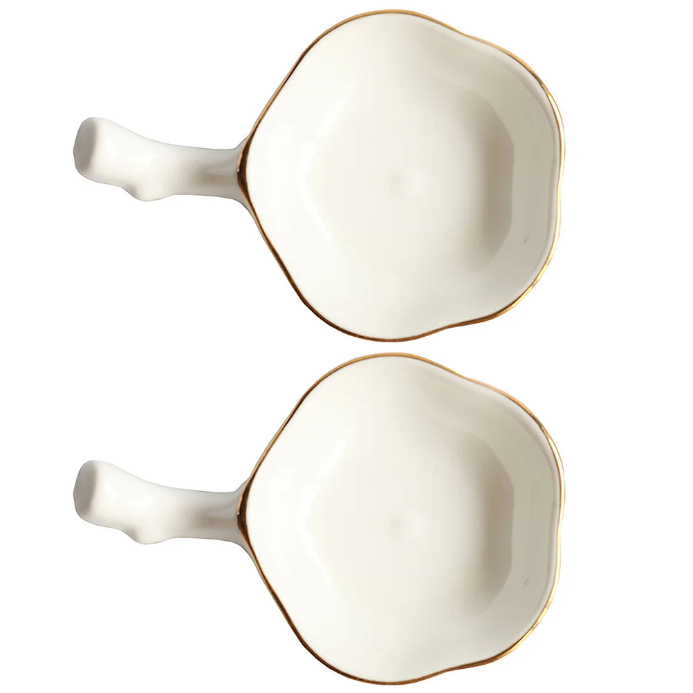

2Pcs Ceramic Chopsticks Rest Sauce Dish Sauce Plate with Chopsticks Rest Chopsticks with Holder Ceramic Chopstick Saucer