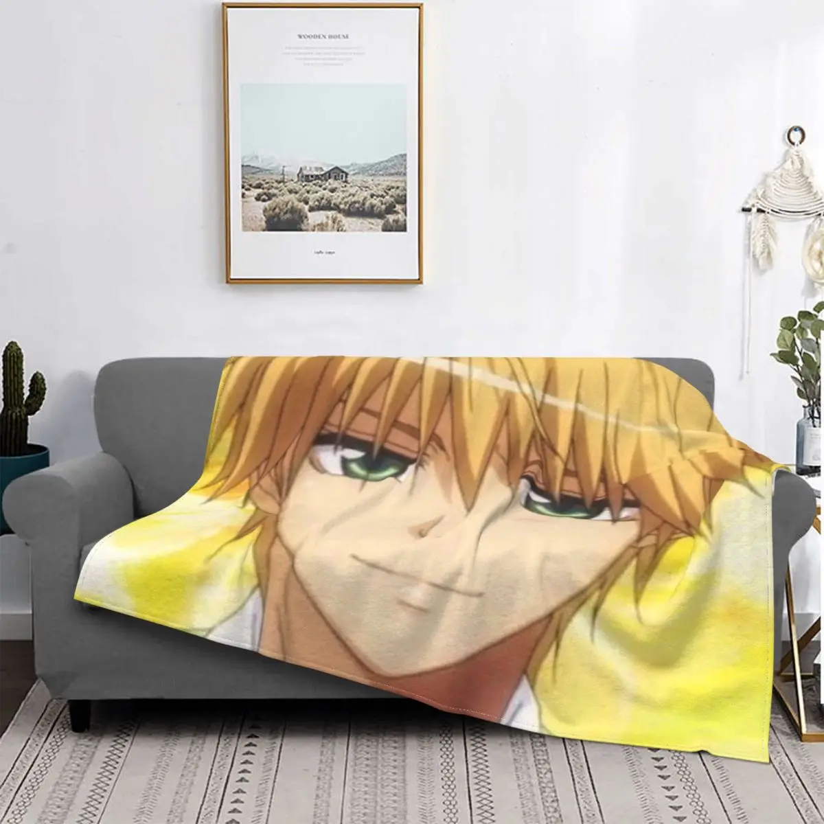 

Usui Takumi Blanket Bedspread On The Bed Vintage Anime Blanket Uni For Bed Throw Blanket