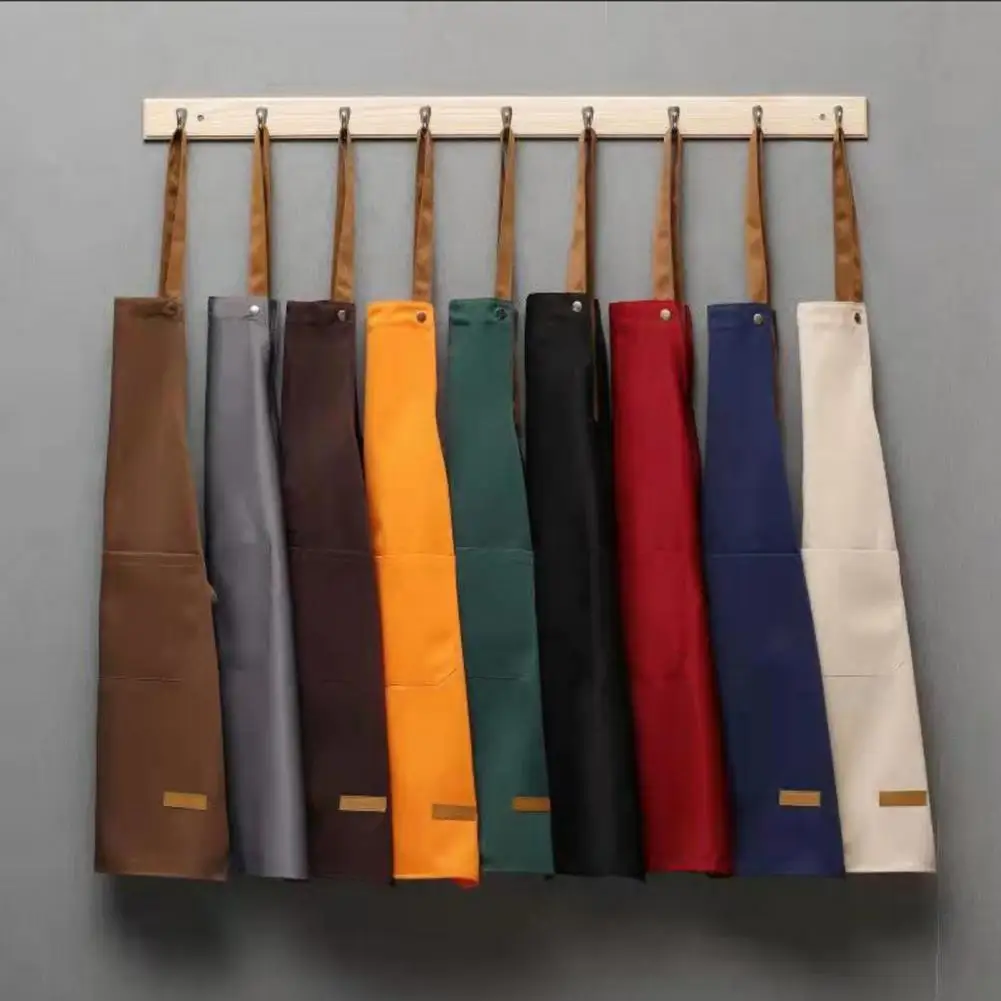 

Практичный моющийся маслостойкий комбинезон унисекс с большим покрытием, фартук для чистки, Принадлежности для бара, передник шеф-повара