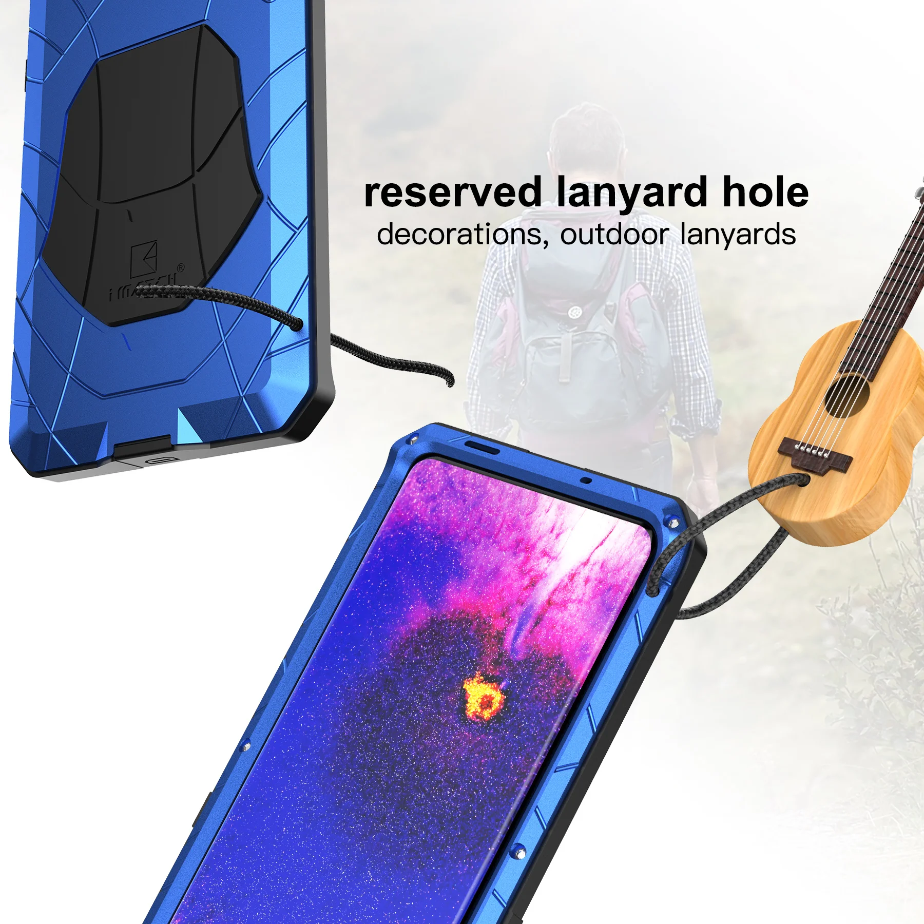 Outdoor Sports Case For Oppo Find X5 X3 Metal Heavy Duty Protection Cover Shockproof Dropproof Phone Cases For Find X5 X3 Pro