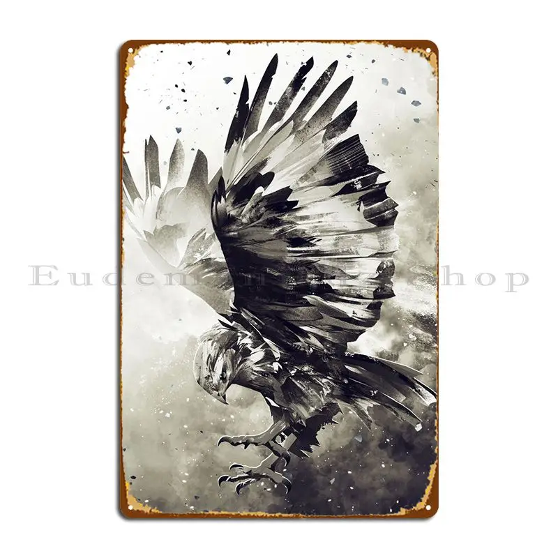 

Eagle 3 Metal Sign Cinema Kitchen Wall Cave Kitchen Design Tin Sign Poster