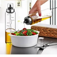 vip ahmet 600ml oil container kitchen products oil container with scale borosilicate glass material non splashing quality product turkish brand stainless accessories non smell vinegar pomegranate sour vp 963