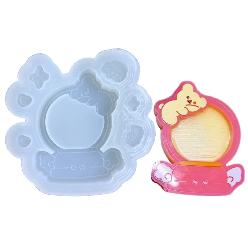 

Формы для литья из смолы с сыпучим песком, форма для шейкера из смолы, Прозрачная силиконовая полая форма, милые формы для ключей, Прямая пос...