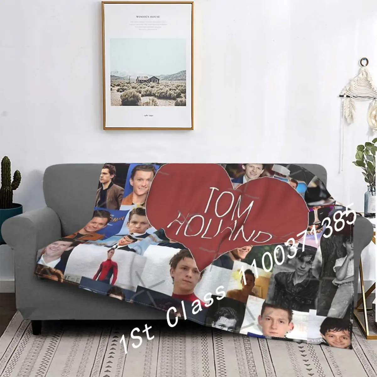 

Tom Holland Blanket Stickers Blanket Bedspread Bed Plaid Bedspread Towel Beach Kawaii Blanket Home Textile Luxury