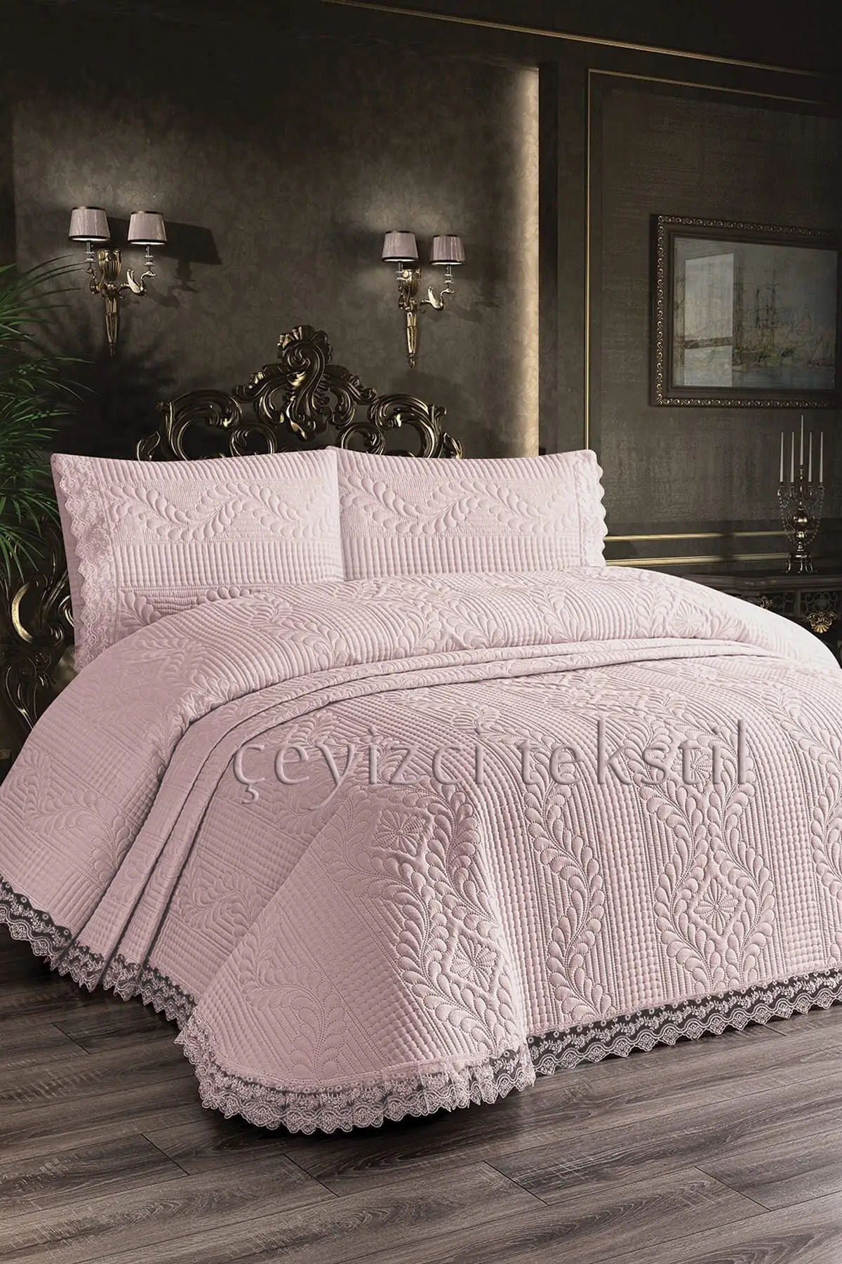 

Постельное белье голубое, из полиэстера, 250x260