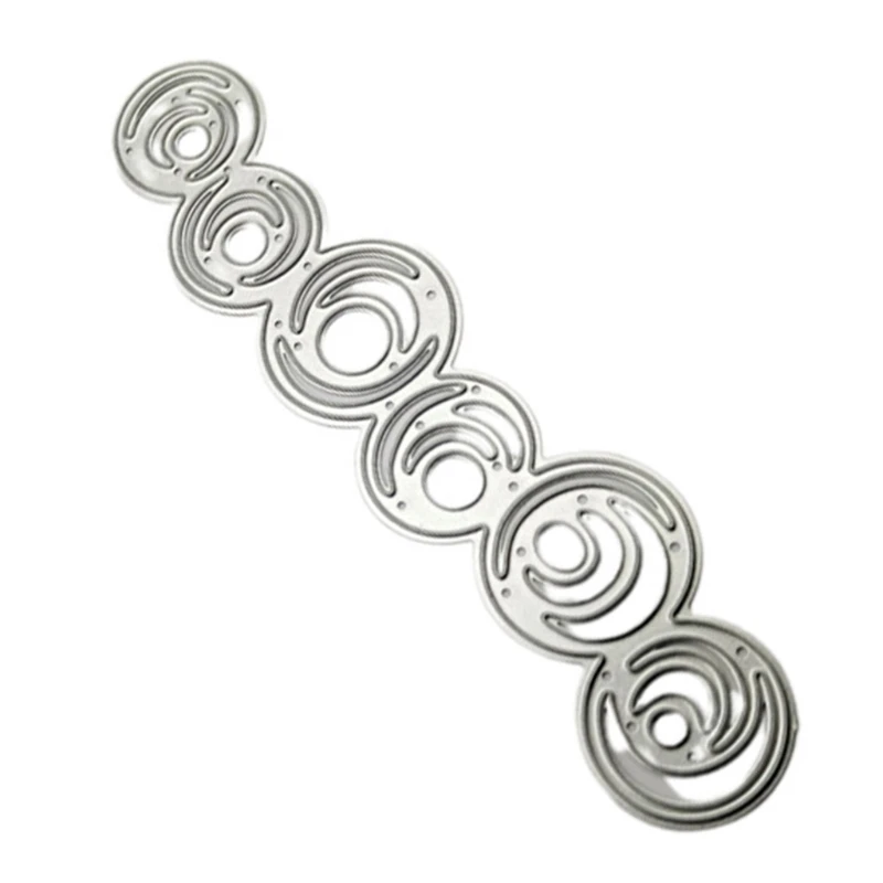 Круглая рамка металлические штампы ремесленные высечки трафарет сделай сам