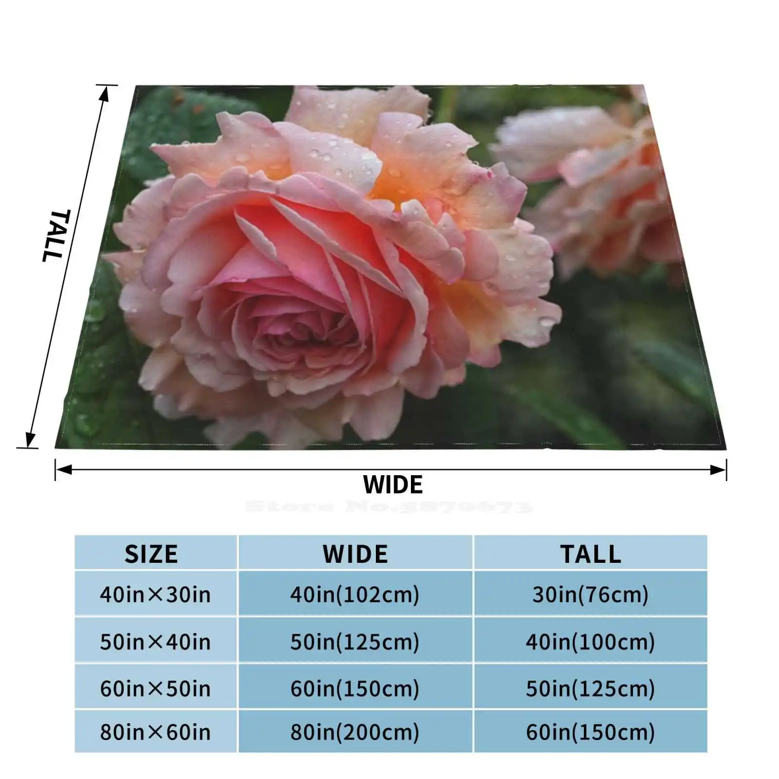 English Rose-A Shropshire Lad Креативный дизайн Удобное теплое фланелевое одеяло Roses Englische Rosen