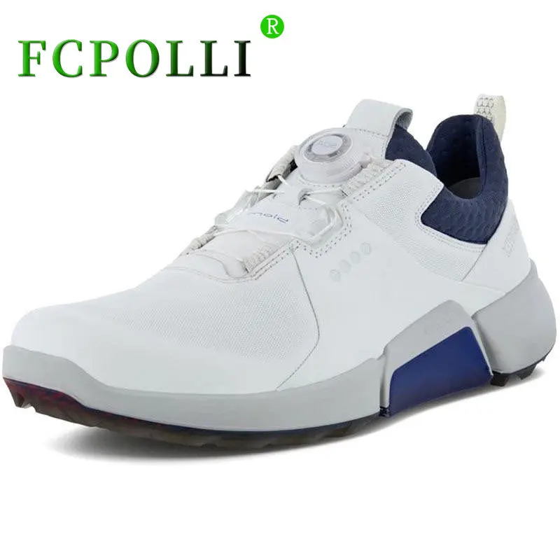 Professional Golf Shoes for Men Luxury Brand Sports and Leisure Shoe Non-Slip Golf Sneakers Man Quick Lacing Golf Training Male