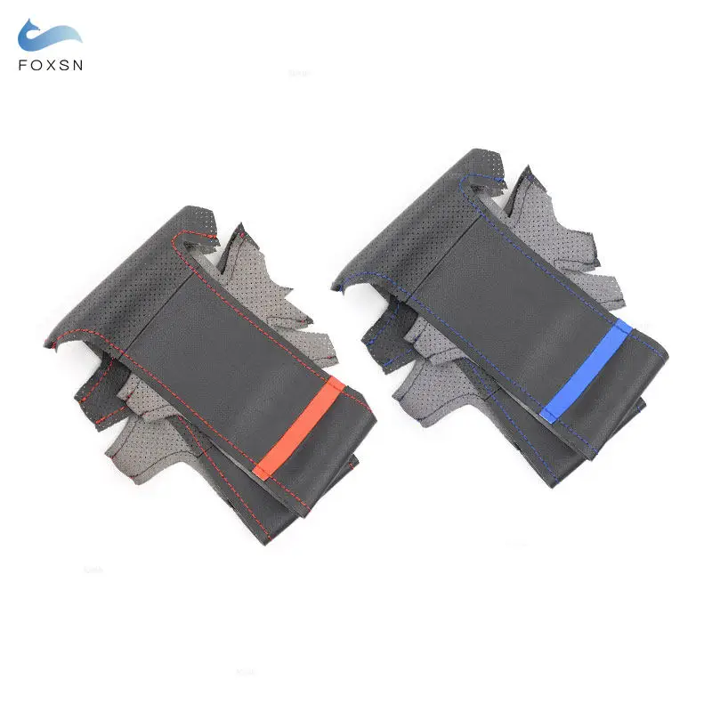 Автомобильные аксессуары кожаная накладка на руль для Audi A1 8X A3 8V A4 B8 A5 8T A6 C7 A7 G8 A8 D4