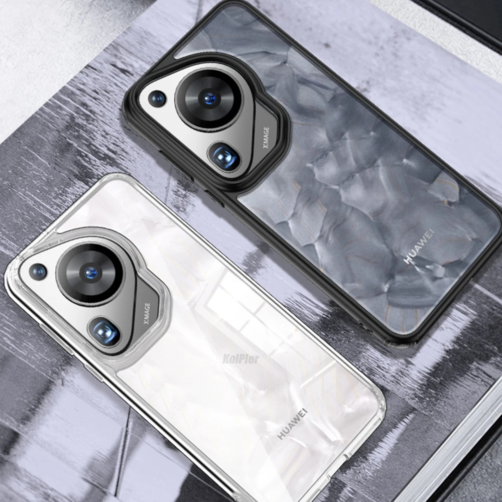 Прозрачный чехол для телефона Huawei PURA 70 ULTRA PURA70ULTRA мягкий силиконовый из ТПУ