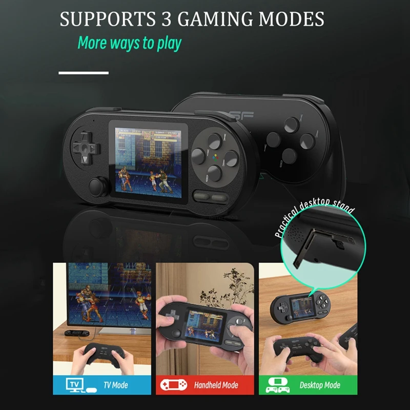 SF2000 портативная игровая консоль со встроенными 6000 играми Классическая Мини