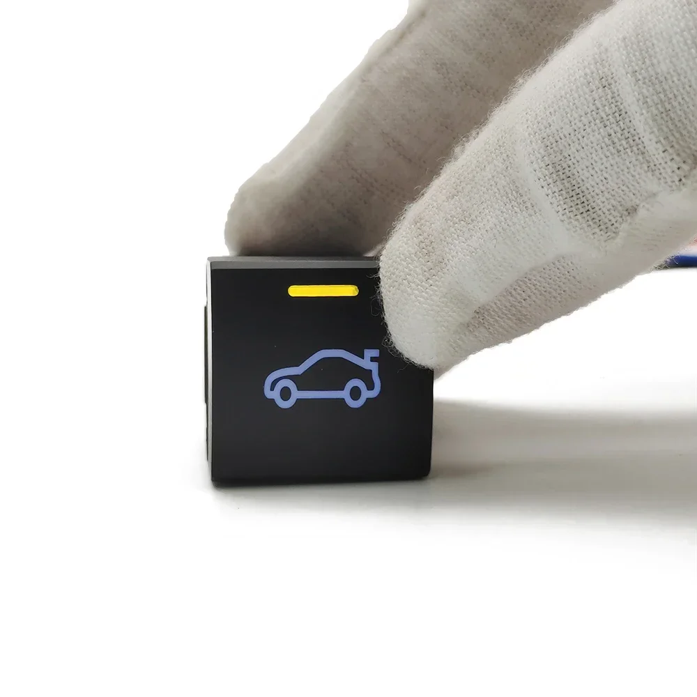 

1 шт. автомобильный светодиодный светильник, кнопка включения и выключения камеры, переключатель багажника для Toyota Camry V70 2018 Rav4 Corolla Altis 2019 prado 150 2020