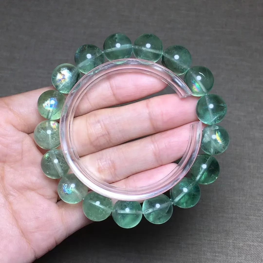 

Натуральные зеленые бриллианты 12 мм для женщин и мужчин, подарок на удачу, лечебные хрустальные круглые бусины, камень, энергетический драгоценный камень, ювелирные изделия AAAAA
