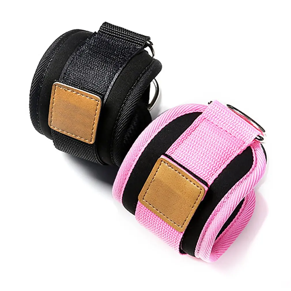 

Регулируемые D-образные ремни для фитнеса, поддерживающие манжеты для ног, тренажерный зал, силовые тренировки ног, шкив с пряжкой, спортивн...