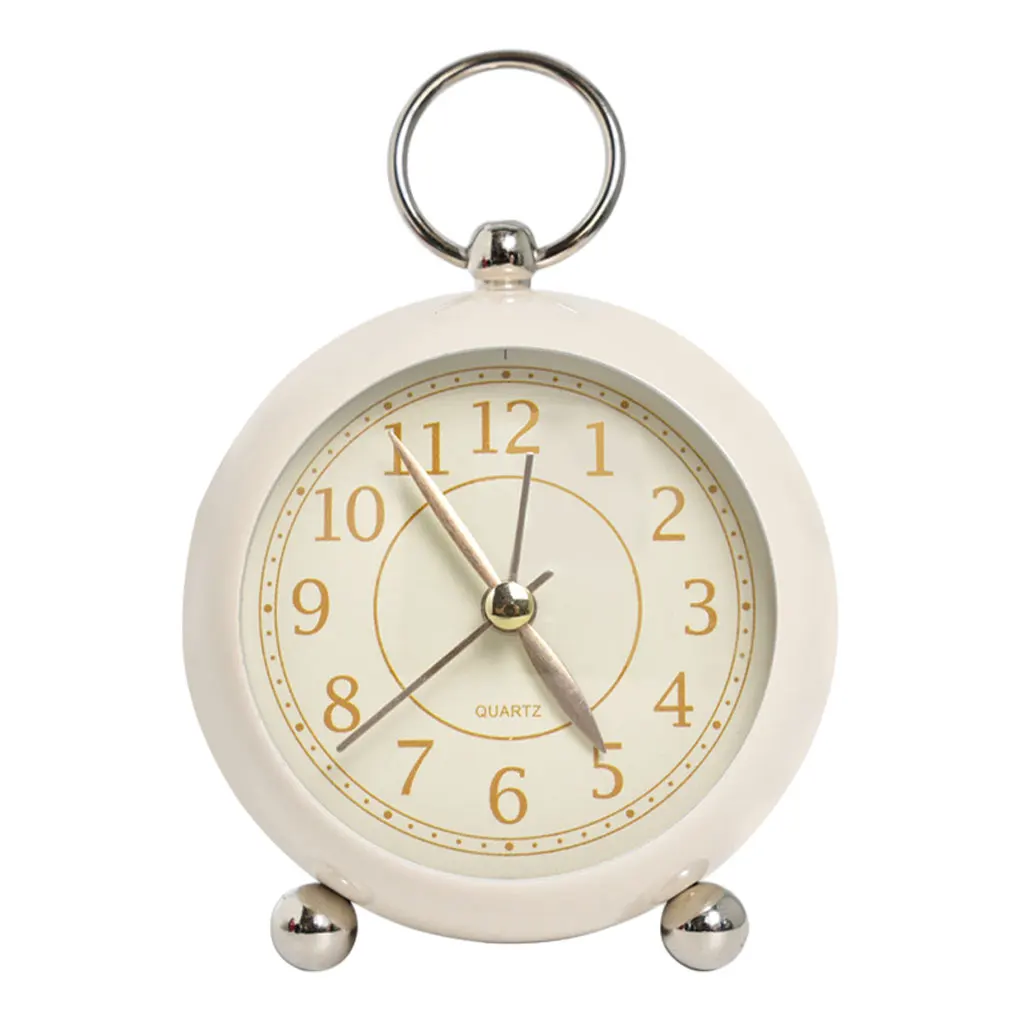 Bedside For Easy Timekeeping Retro Alarm Clock Home Decor Decoration Minimal Design