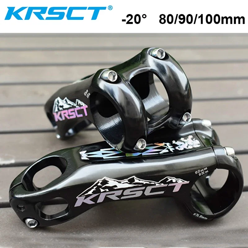 Хвостовик руля для горного велосипеда XC AM стол 20 градусов 80/90/100 мм отрицательная