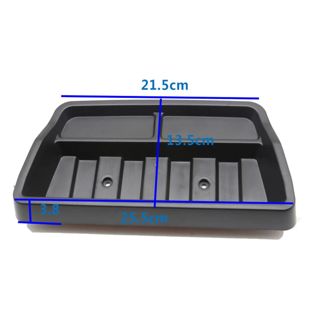 

Organizer Tray For Jeep TJ Wrangler 1997-2006 Dashboard Storage Upper Dash Panel ABS Black Center Console Storage Box