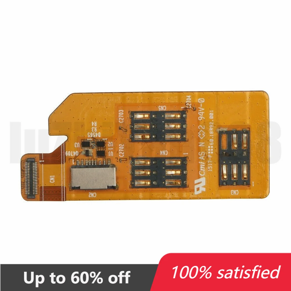 Sim Card Connector with Flex Cable Replacement for Symbol TC75 Free Shipping