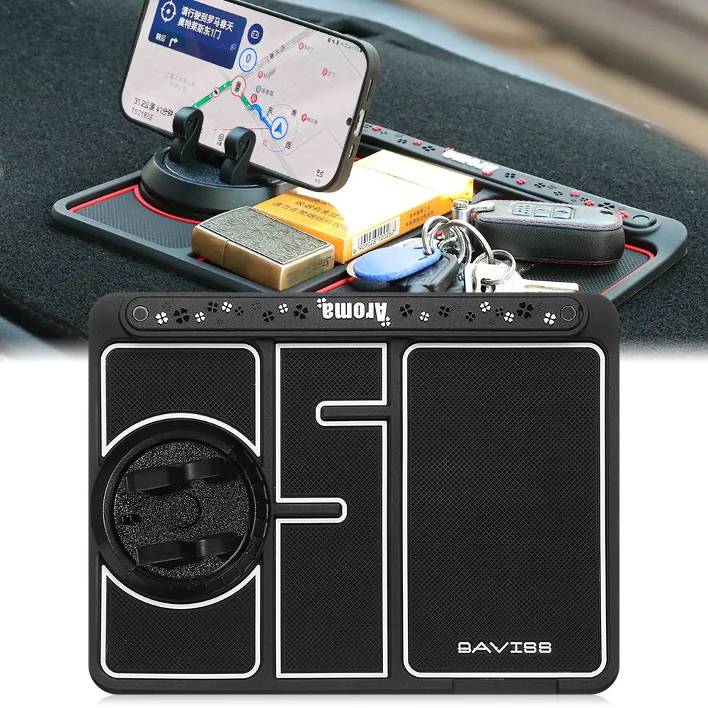 Многофункциональный моющийся держатель для телефона с номерной табличкой