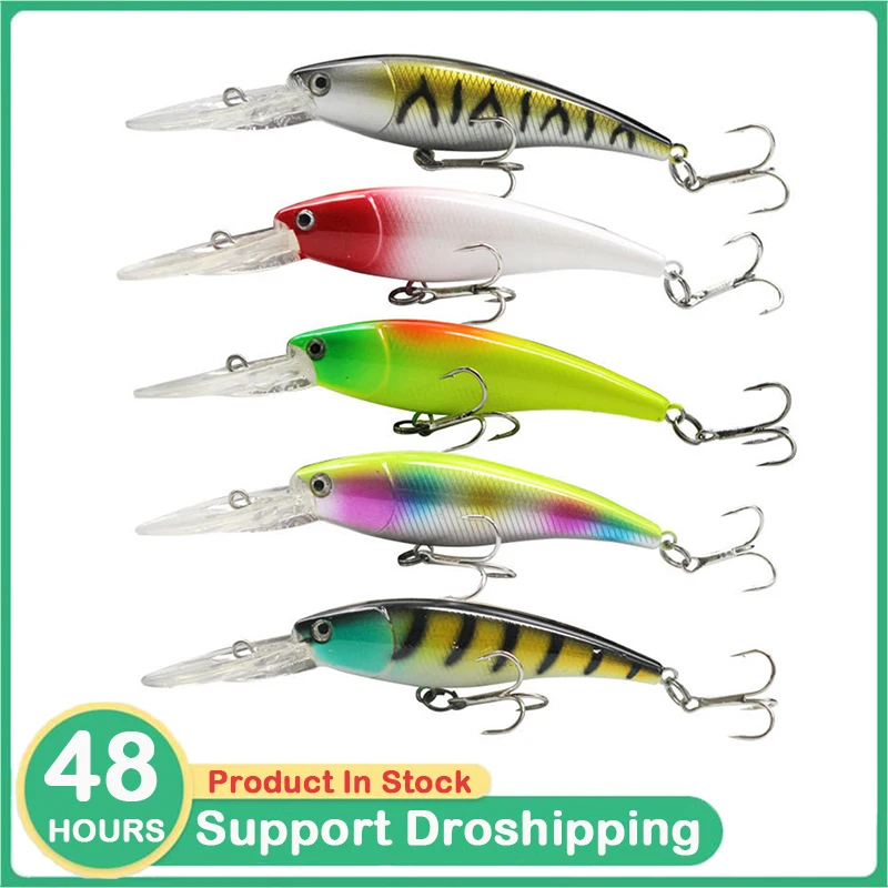 

Floating Minnow Hard Fishing Lures 9cm 7g 3D Eyes Wobbler Swimbait Artificial Bait With Treble Hook Crankbaits Bass Tackle