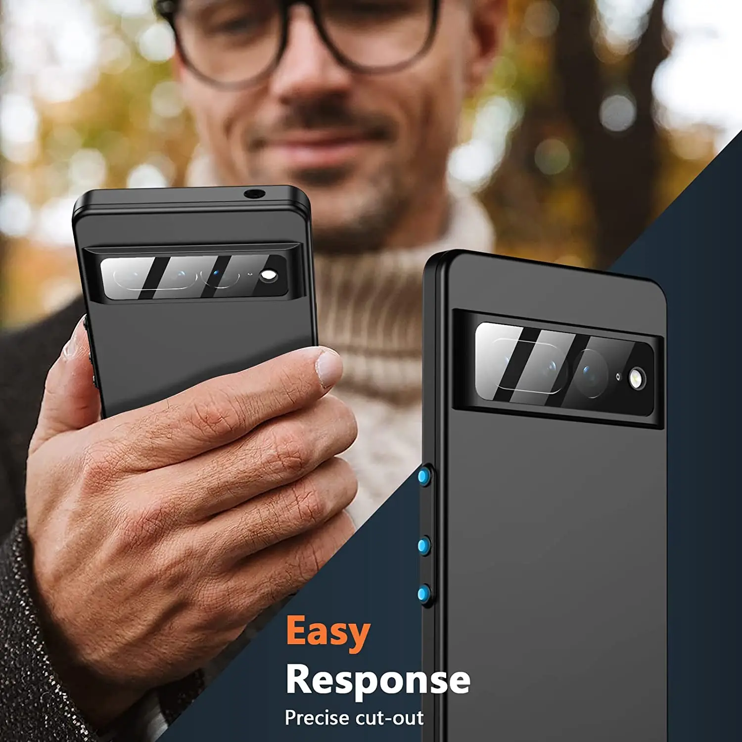 Conelz for Pixel 7 Pro Waterproof Case,IP68 10FT Shockproof with Built-in Screen Protector for Google Pixe 7 Pro Waterproof Case