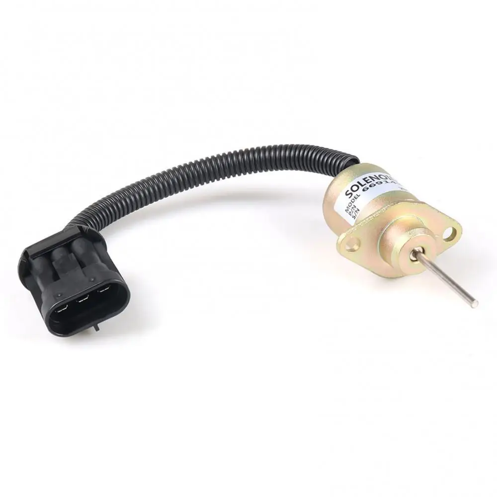 

Motor Part Fuel Shut Off Stop Solenoid for Kubota 1G925-60011 1503ES-12A5UC4S