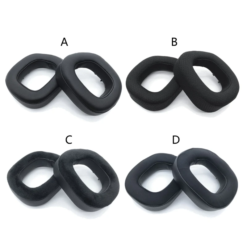 

1 Pair Earphone Ear Pads Cover Earmuff Ear Muffs for HS80 RGB Gaming Headset