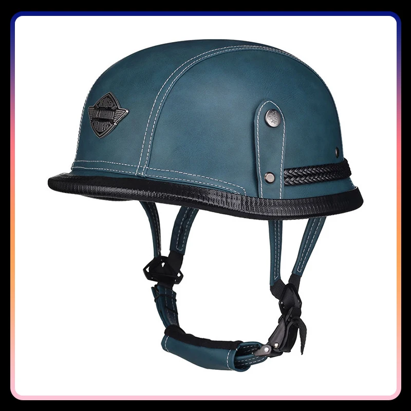 Защитный шлем в стиле ретро 1/2 классические аксессуары для мотоциклов