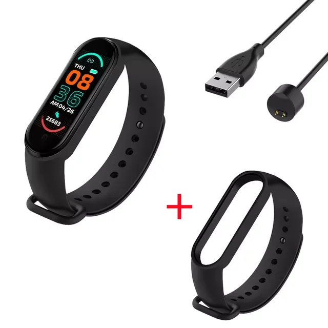 

Smart Band Bluetooth-compatible Fitness Tracker Sports Watch Heart Rate Monitor Blood Pressure Smart Bracelet for Android IOS