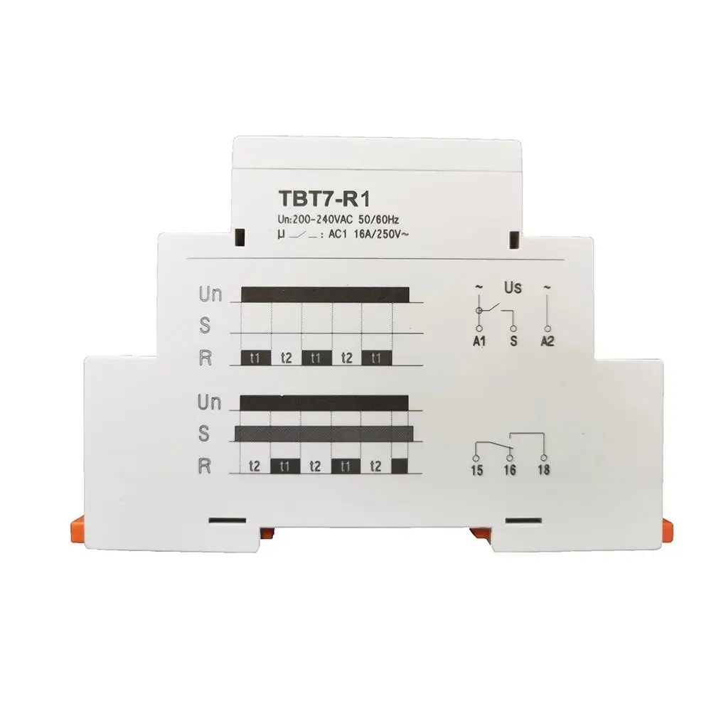 Новинка 2022 года асимметричное реле включения-выключения цикла 16 А 12 В-240 В