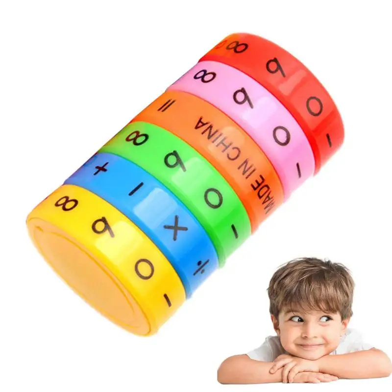 

Math Toys ABS Colorful Numbers Magic Cube Toy Children Number Game For Addition Subtraction Multiplication Division And Integral