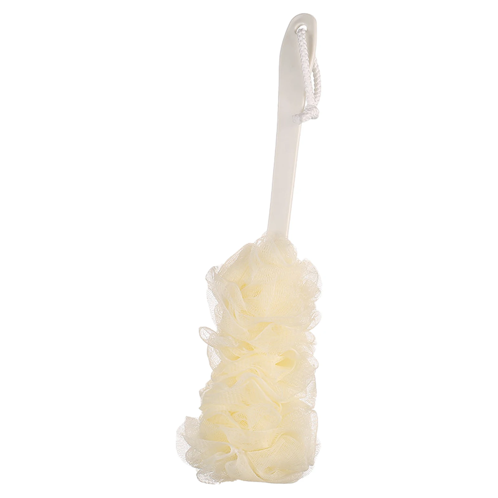 

Dead Skin Massage Lotion Applicator Long Handle Loofah Back Scrubber Hanging Hole Comfort Plastic Bath Brush Exfoliating Body