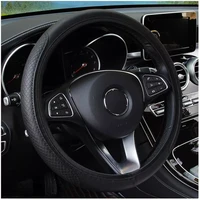 37 38cm car steering wheel cover braid on the steering wheel cover cubre volante auto car wheel cover car interior accessories