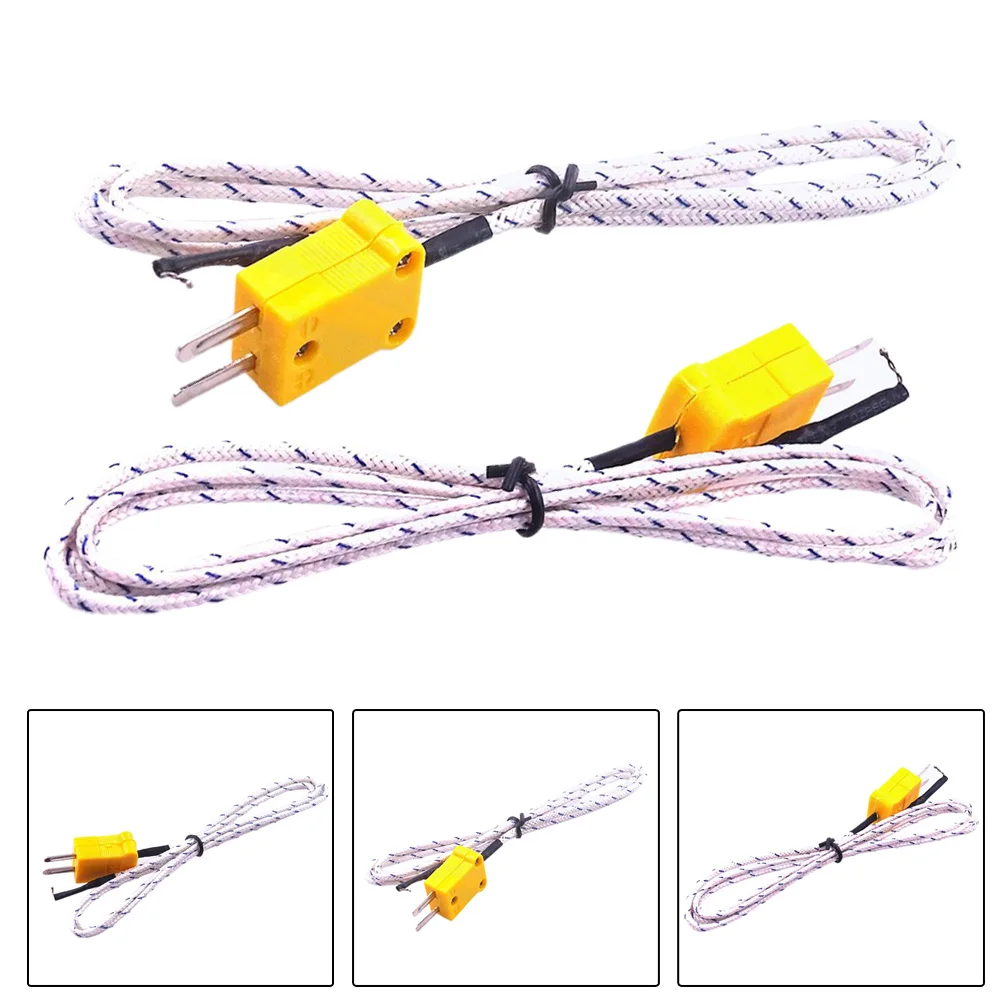 

K Type Surface Thermocouple Temperature Sensor Testing -50-400 Degrees 1 Meter Accessories Electric High Resistance