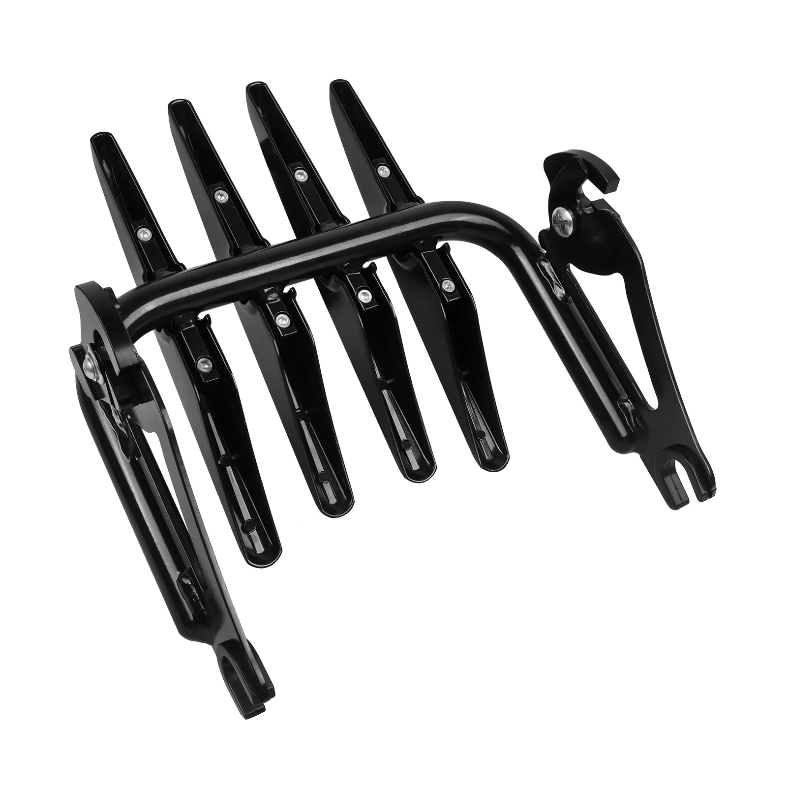 Для Harley Touring Road King Glide Street FLHX FLHR FLTR 2009-2022 2023 съемный черный задний багажник Stealth