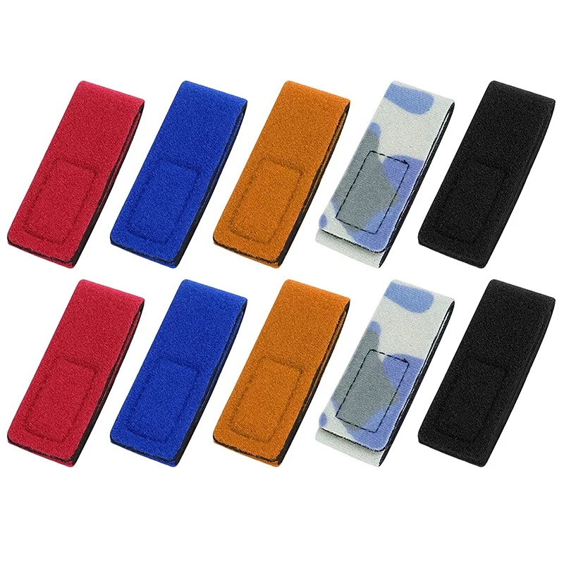 

10 Pcs Fishing Tools Rod Tie Strap Adjustable Fishing Rod Magic Band for Fishing Rods Badminton Rackets Golf Club