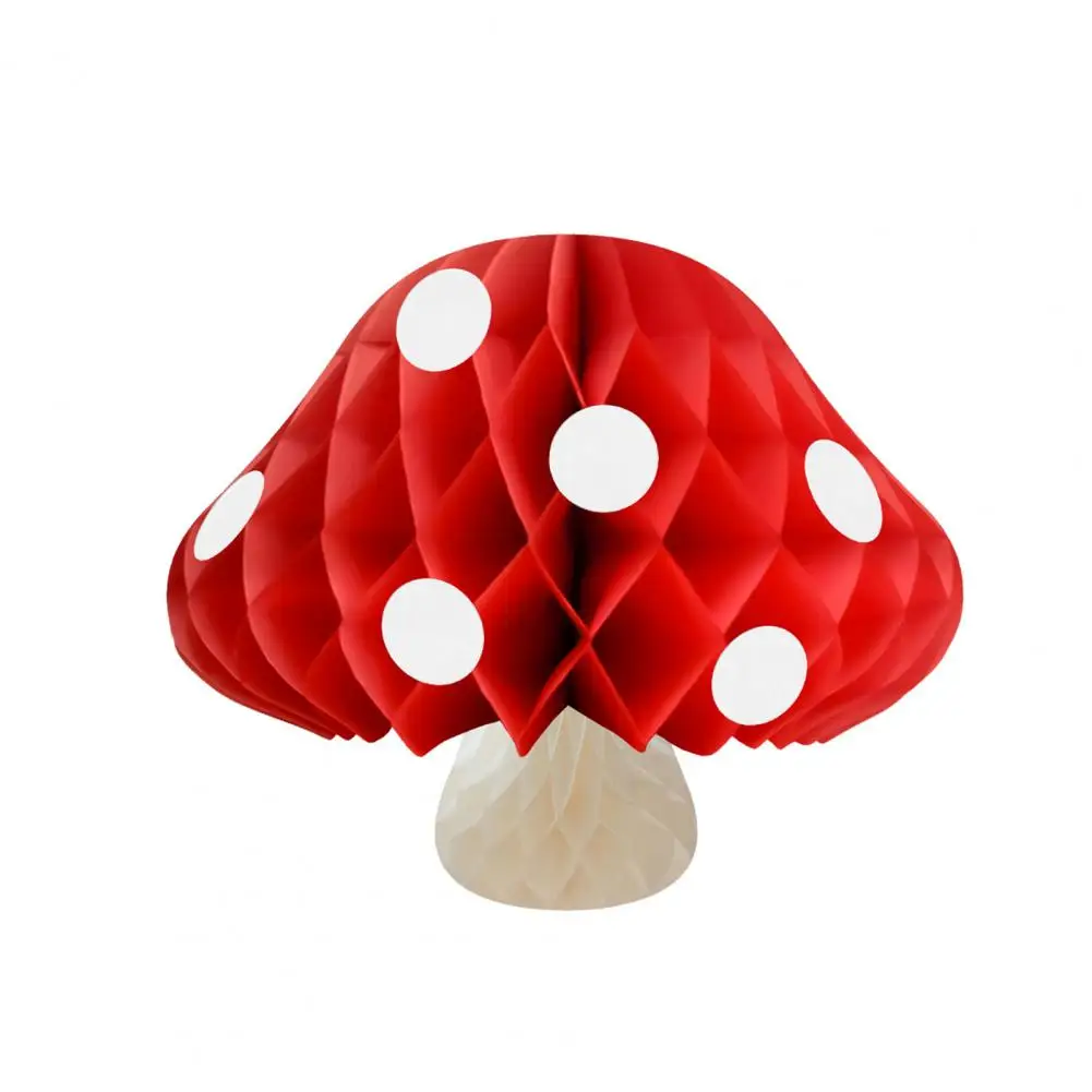 

Eye-Catching Paper Flower Ball Eco-friendly Honeycomb Ball Foldable Red Lantern Paper Flower Ball Decorative