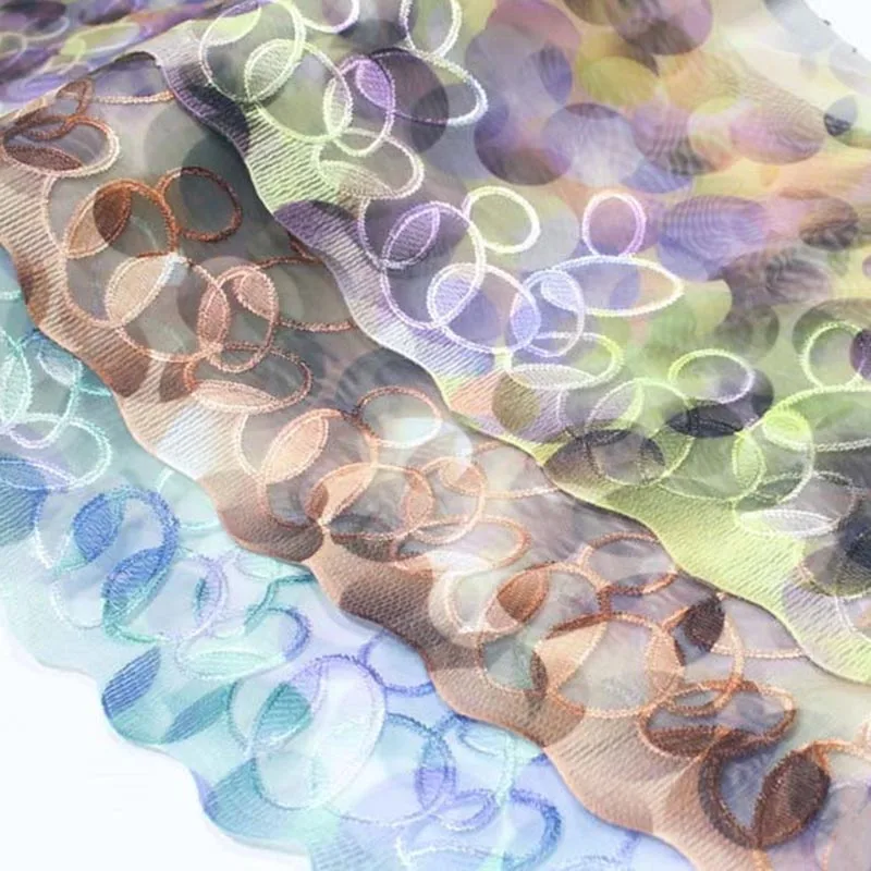 Кружевная отделка Emebroidery для одежды «сделай сам», 60 ярдов, кружевные аксессуары, вышитые сетчатые кружева для бюстгальтера, нижнего белья, платья для девушек, швейные поделки Кружевная отделка Emebroidery для одежды «сделай сам», 60 ярдов, кружевные аксессуары, вышитые сетчатые кружева для бюстгальтера, нижнего белья, платья для девушек, швейные поделки