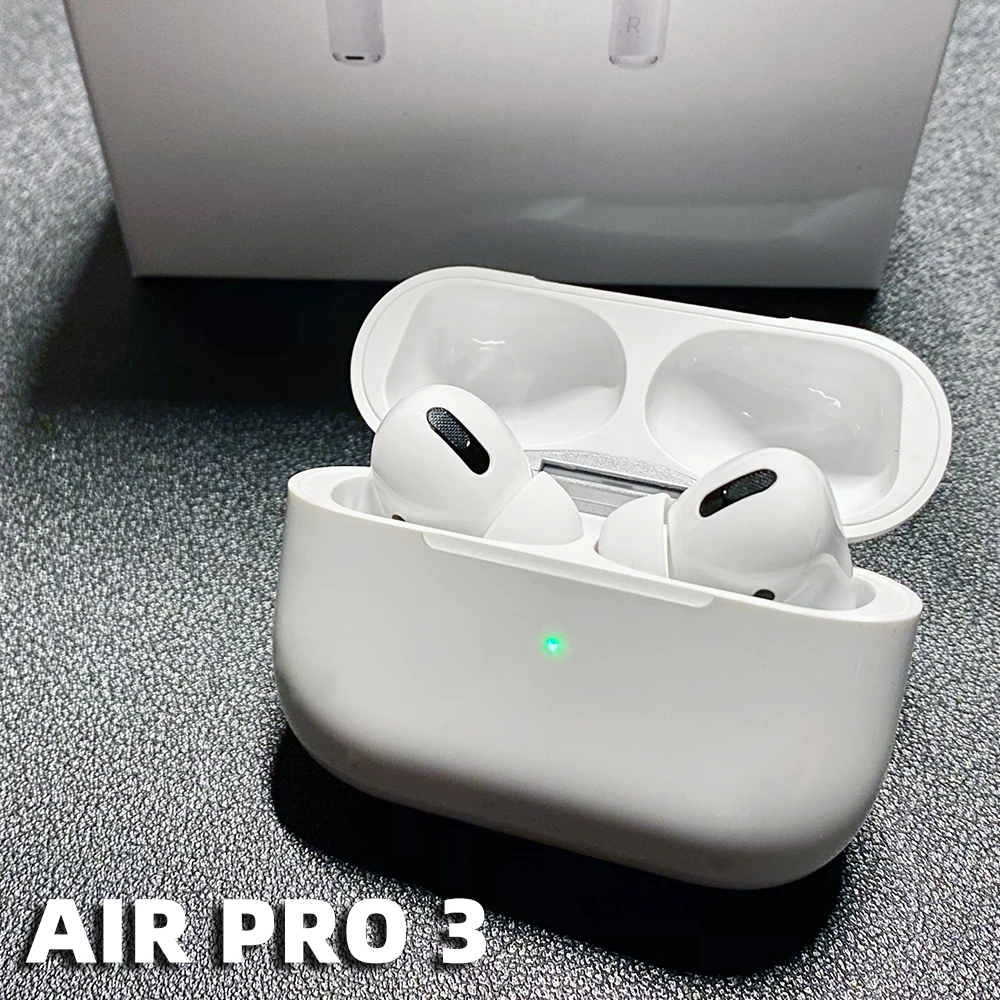 

New Airpoddings Pro 3 Touch Control Bluetooth Earphones Wireless Headphone Sport Earbuds For Iphone TWS Music Headset Pk i12