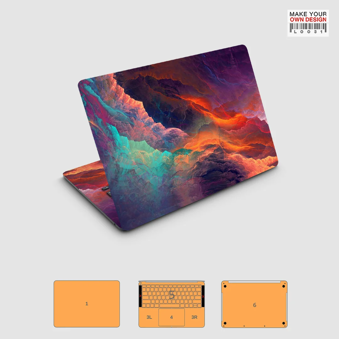 3M020 красочная наклейка на кожу для Macbook Pro 15,4 2016 2017 2018 2019, полная потертая наклейка, защитная пленка для экрана (art.: 3920cb98cb602) - 3920cb98cb602