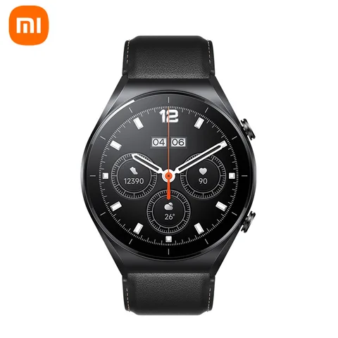 Смарт-часы Xiaomi Mi Watch S1, AMOLED дисплей 1,43 дюйма, 12 дней автономной работы, Беспроводная зарядка, Bluetooth™Наручные часы с функцией ответа на вызов