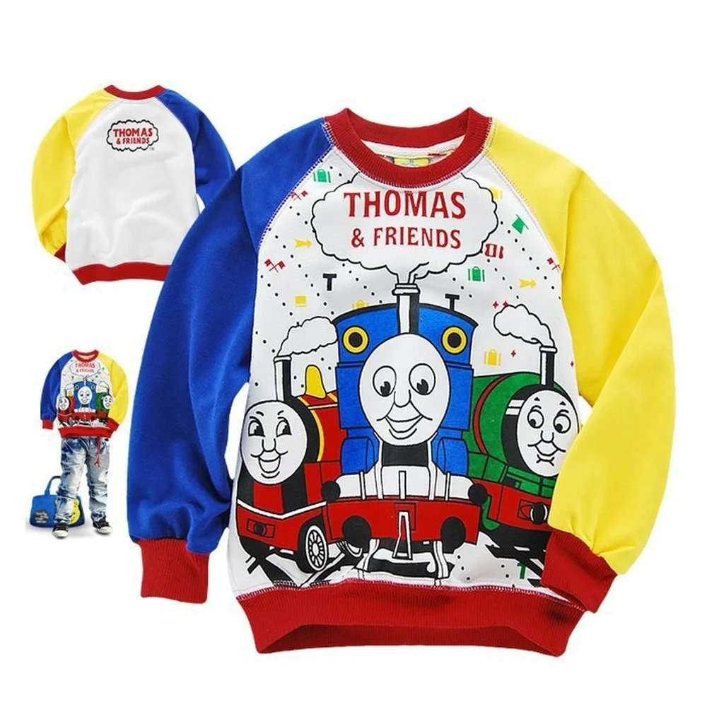 

Thomas 2022 New Children's Clothing Spring Boys Cotton Tops Long-sleeved Bottoming Shirts Baby Trendy Casual Guard