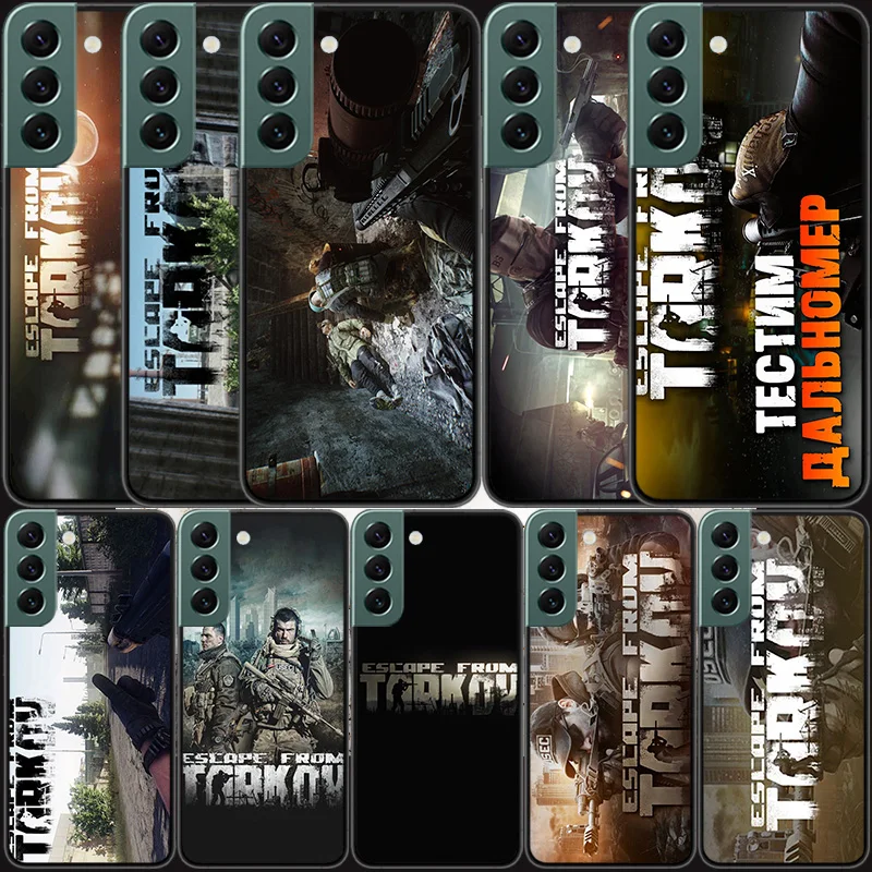 

Escape From Tarkov Phone Case For Samsung Galaxy Note 20 Ultra 10 Lite 9 8 M11 M12 M21 M30S M31S M32 M51 M52 J8 J6 J4 Plus Cover