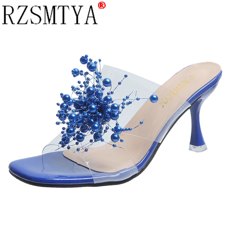 

2022 Latest Fashion Sandals Simple and Comfortable Beaded Slippers for Women