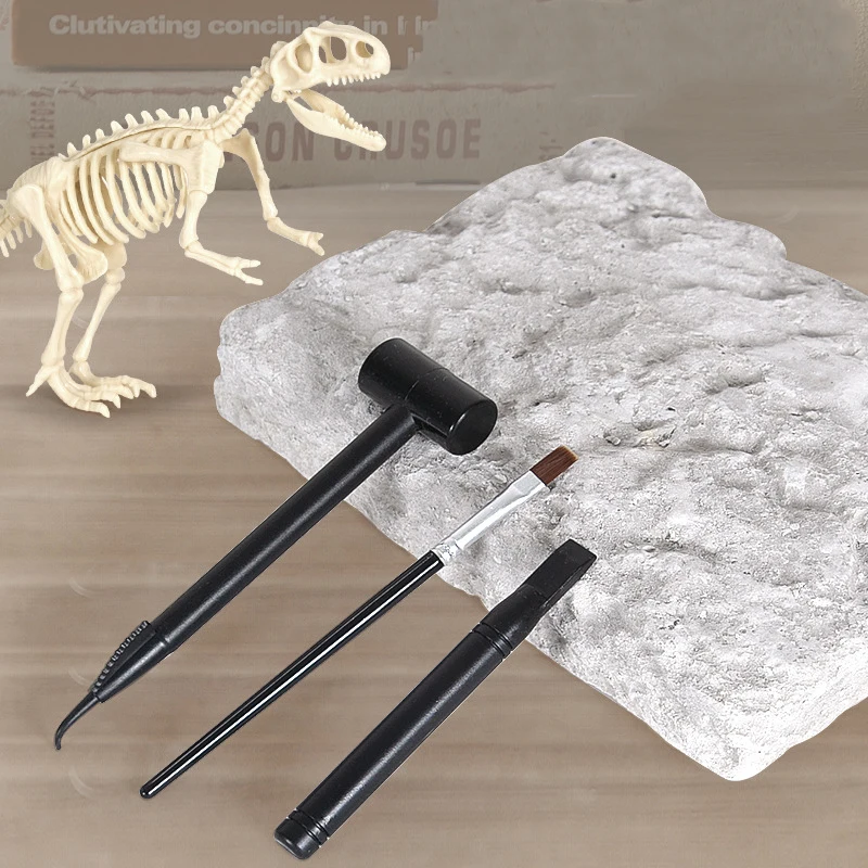 

Dinosaur Fossil Kits Archaeological Excavation Dig Toy Jurassic World Dinosaur Skeleton Model Science Education Toys For Kids