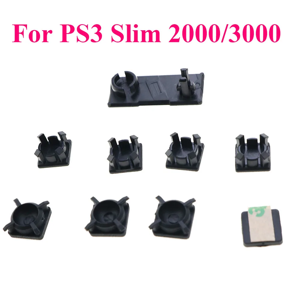 Черные пластиковые винты для консоли PS2/PS3 Slim 2000 3000 4000 7000