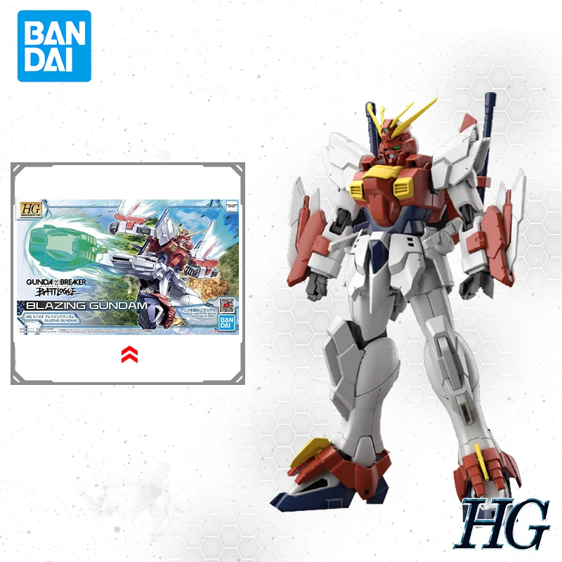 

Original Bandai HG 1/144 BLAZING Gundam Breaker Assembly Model Suit Anime Action Figures Kids Toys Holiday Gifts