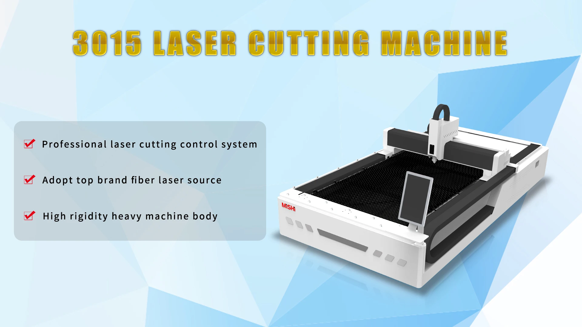 Многоцелевая промышленная Волоконно-Лазерная режущая машина 3015 1 кВт 2 3 высокой